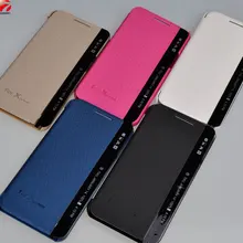 Для LG X Мощность чехол Посмотреть Солнцезащита боковых стёкол автомобиля быстрый ответ сна Флип кожаный чехол для LG X Мощность K210 k220ds k220y ls755 Fundas Coque