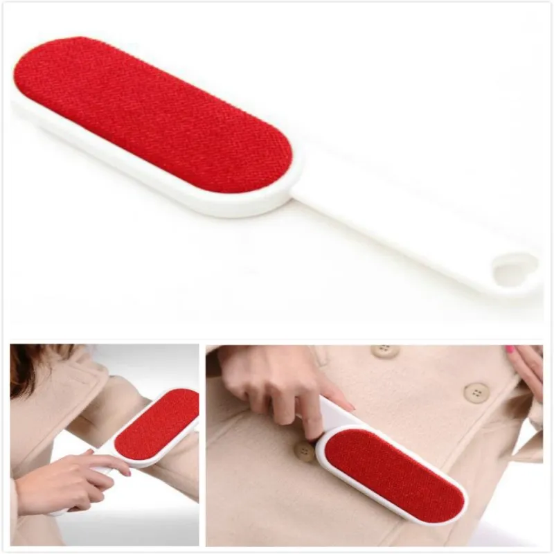 

Dust Remover Brushes Two-side Clothes Anti Static Washable Dust Brush Sticky Hair Cleaning Lint Tool clothing sticky remover