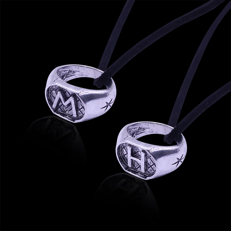 Online Buy Wholesale H Letter Logo From China H Letter Logo 2017 Logo Letter M Or H Necklace For Women Necklace Choker Christmas Gifts Halloween Anime Mandala - Online Buy Wholesale H Letter Logo From China H Letter Logo
