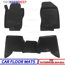 Для Nissan Pathfinder 2010- автомобильные коврики ковры авто коврик пыленепроницаемый водостойкий автомобильный Стайлинг украшение интерьера