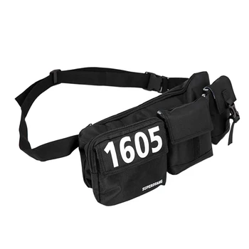 

New Arrival Oxford Waist Bags For Women & Men Multifunction Male Chest Bags Personality Trend Unisex Crossbody Shoulder Bag 1605