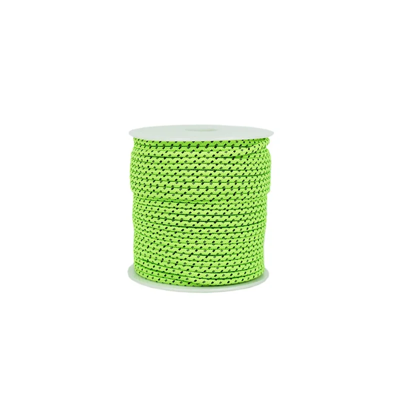 

50M 2.5mm Outdoor Camping High Reflective Tent Rope Paracord Rope Cuerda Escalada Mil Rescue Tied Safety Parachute Traction Rope