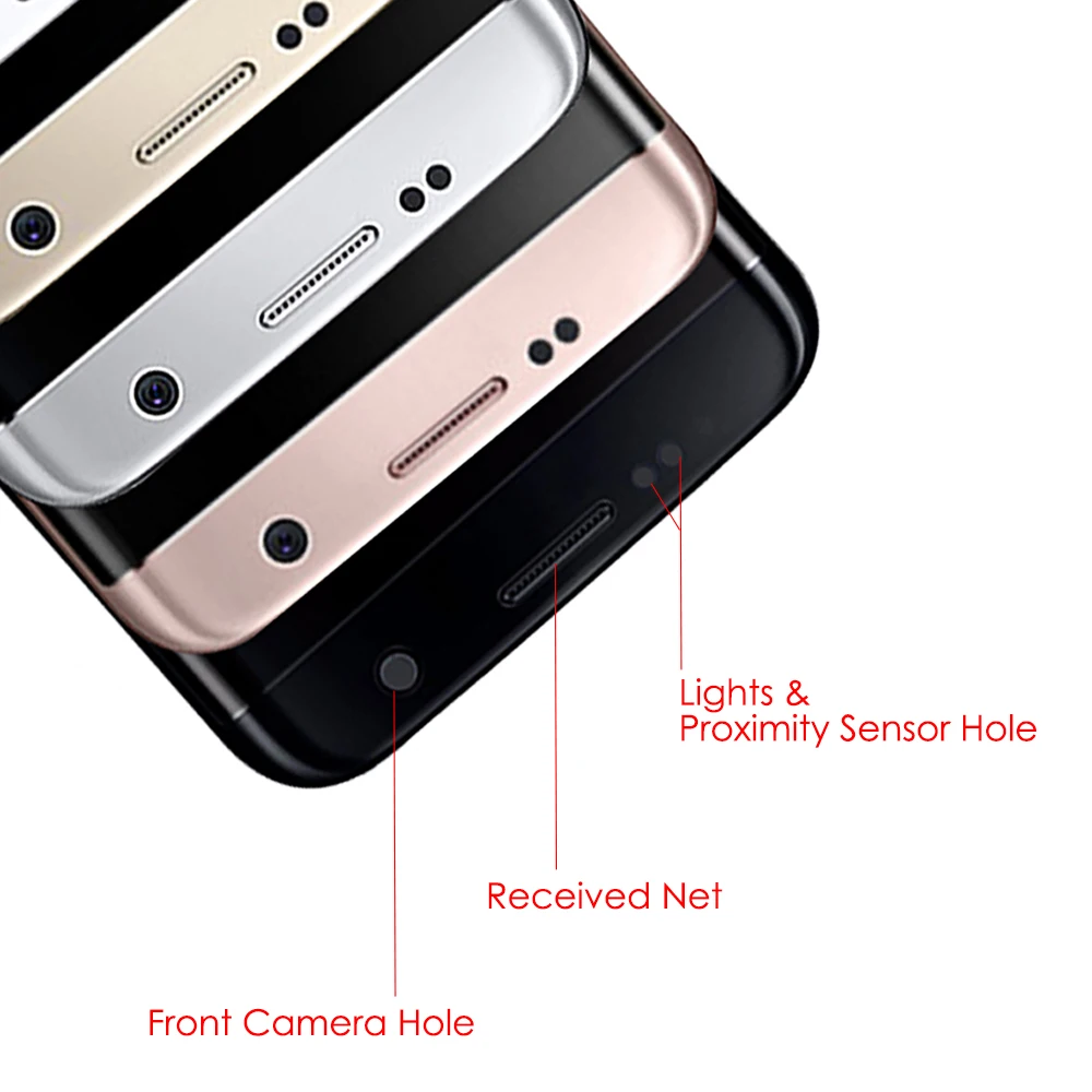 Оригинальный 5 ''Супер AMOLED LCD для Samsung Galaxy S7 Edge ЖК дисплей сенсорный экран