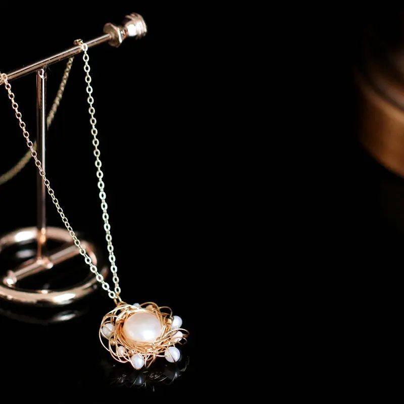 SINZRY ручная работа золотой цвет натуральный пресноводный жемчуг намотки винтажные ожерелья с подвесками оригинальные ювелирные изделия