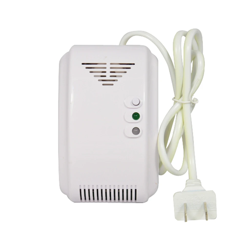 Vendas da Fábrica Detector de Vazamento de Gás Sistema de Alarme de Vazamento de Gás para a Segurança Sensor de Mhz sem Fio Natural Gsm Casa Sensor de Ch4 rf 433 Gpl