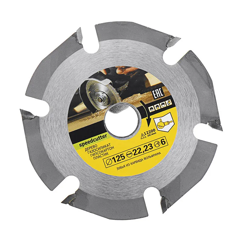 

125mm 6T Circular Saw Blade Multitool Grinder Saw Disc Carbide Tipped Wood Cutting Disc Carving Disc Blades for Angle Grinders
