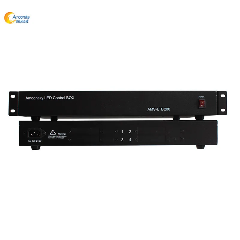 favourable price support installed 4 sending cards led sender box in led displays LTB200