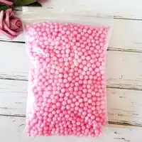 13g Color Snow Mud Particles Accessories Tiny Foam Beads Slime Balls Supplies 2