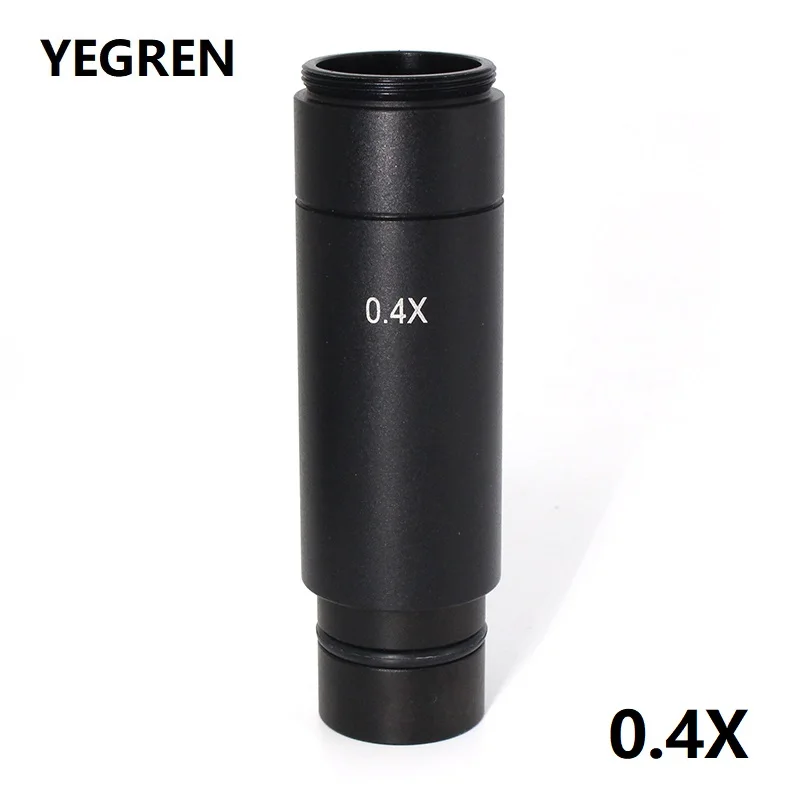 

0.4X Relay Lens Reduction C-mount Adapter Lesn for USB Camera HDMI Camera Mount with Biological Microscope Stereo Microscope