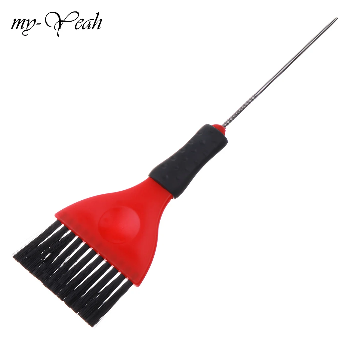 

Plastic Handle with Tail Hair Dyeing Comb Pro Salon Tinting Brush Barber Coloring Highlighting Hair Brushes Hair Styling Tool