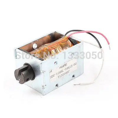 

24V 2A 48W 2mm/1.5Kg 9mm/0.5Kg Pull Type Open Frame DC Solenoid Electromagnet