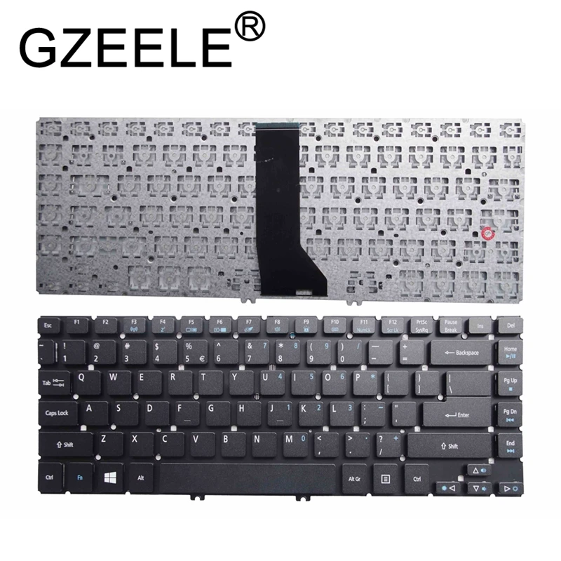 GZEELE США клавиатура для ноутбука ACER ASPIRE R7 R7-572 R7-572G R7-571 R7-571G MS2317 US клавиатура с подсветкой