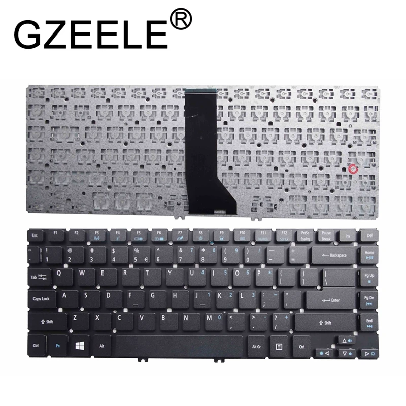  GZEELE  US Laptop Keyboard for ACER ASPIRE R7 R7-572 R7-572G R7-571 R7-571G MS2317 US Keyboard Back