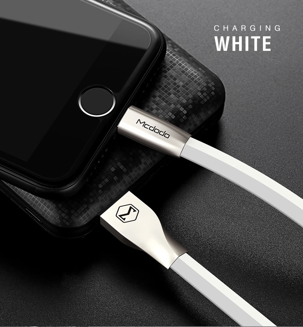Кабель для передачи данных Mcdodo для iPhone 7 Plus, быстрое зарядное устройство для iPhone, кабель Lightning-USB для iPhone 8, 5S, 6 S, кабель для зарядки