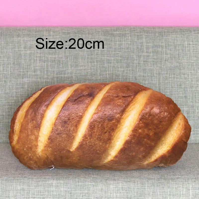 brown bread-20cm Моделирование древесины текстуры Большой ивы Пирс моделирование съемные моющиеся подушки для дивана домашние декоративные - Цвет: brown bread-20cm