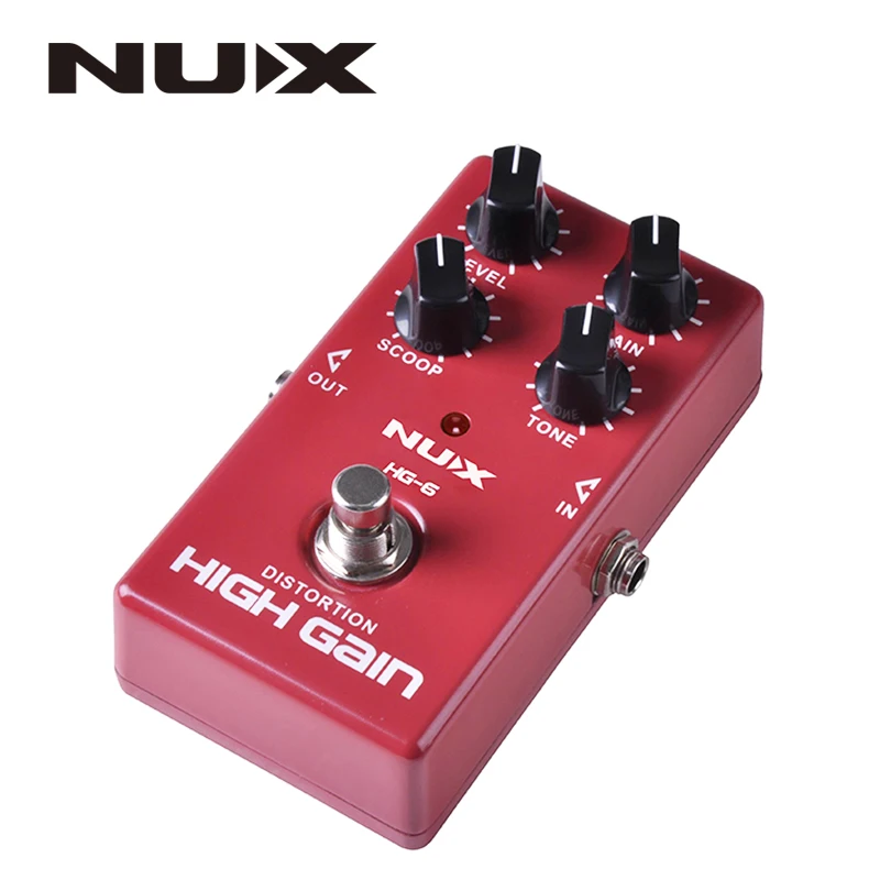 Педаль с эффектами NUX CH3 DS3 AS4 HG6 OD3 классический симулятор Overdrive AMP педали высоким