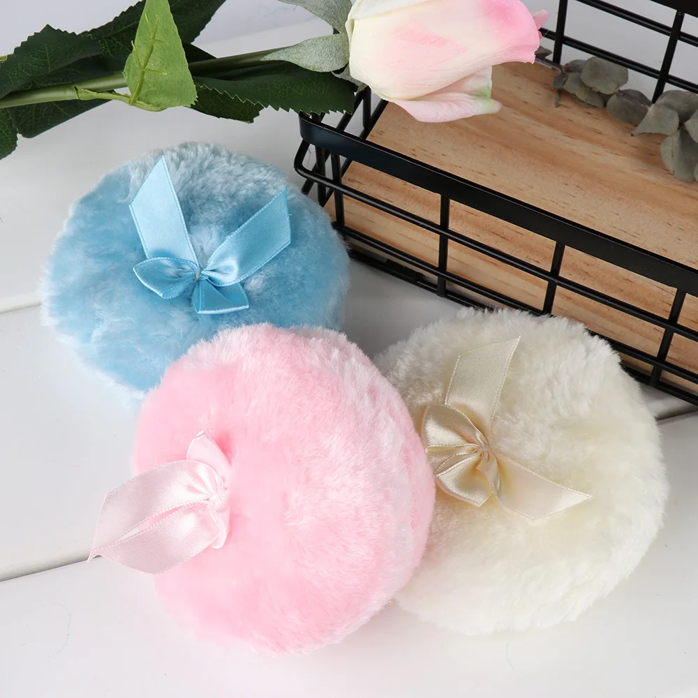 

1Pcs Professional Butterfly Baby Cosmetic Villus Soft Plush Powder Puff Sponge Talcum Powder Makeup Cosmetic Makeup Beauty tools