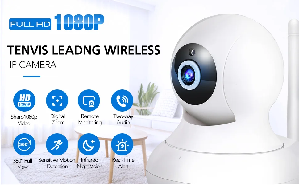 HD 720 P 1080 беспроводная wifi камера интеллектуальное автоматическое отслеживание