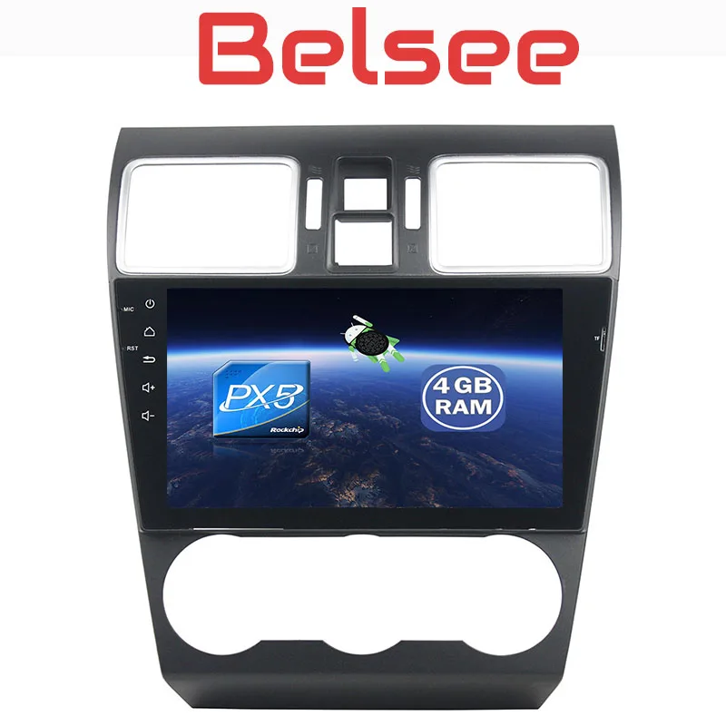 Belsee for Subaru WRX XV Forester 2016 2017 Android 8 0 Car Video 9 Touch Screen