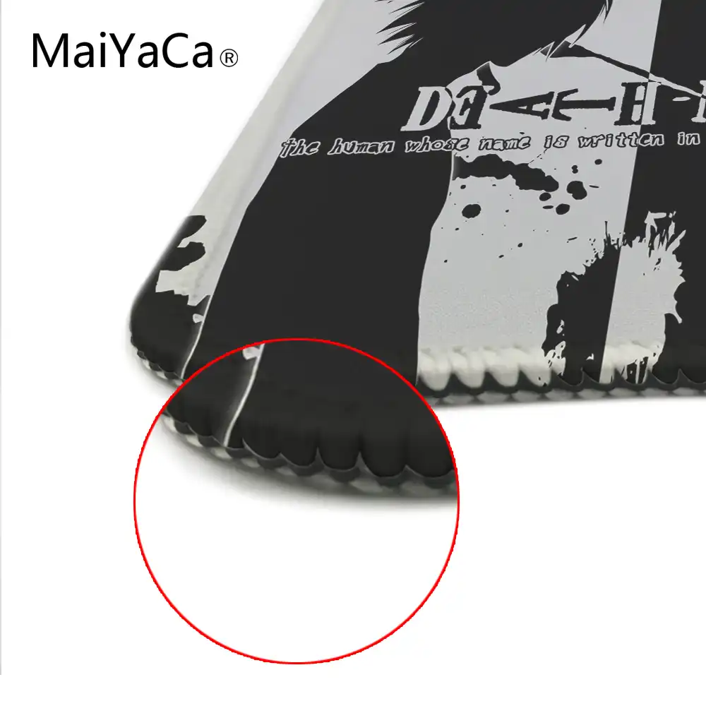 Maiyaca日本マンガデスノートマウスパッド用pcコンピュータのラップトップnotbookアミング私プレイマットかがりマウスパッド Death Note Mouse Pad マウスパッドパッドマウス Aliexpress