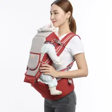 Benepig Breathable Ergonomic Baby Carrier Backpack Portable Infant Baby Carrier Kangaroo Hipseat Heaps Baby Sling Carrier Wrap comfortable ergonomic baby carrier baby wrap carrier breathable infant sling backpack pouch wrap baby kangaroo for 3 6 12kg kids