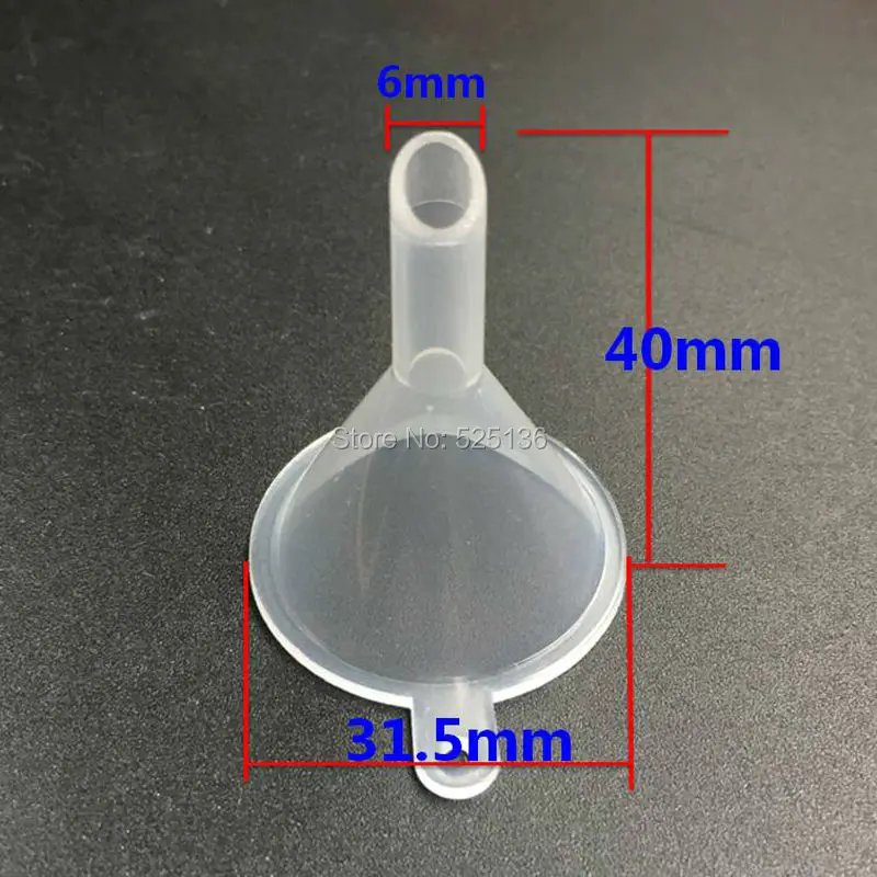 10 Stuks Mini Trechter Vullen Lege Fles Verpakking Tool Voor Reis Plastic Mini Kleine Trechters Voor Parfum Vloeistof Essentieel