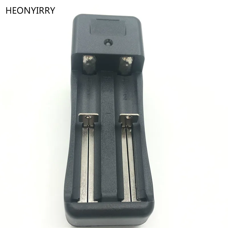 

US EU Plug Chargers Ajustable Universal Dual Battery Charger Charging For 3.7V 18650 16340 14500 Li-ion Rechargeable Battery
