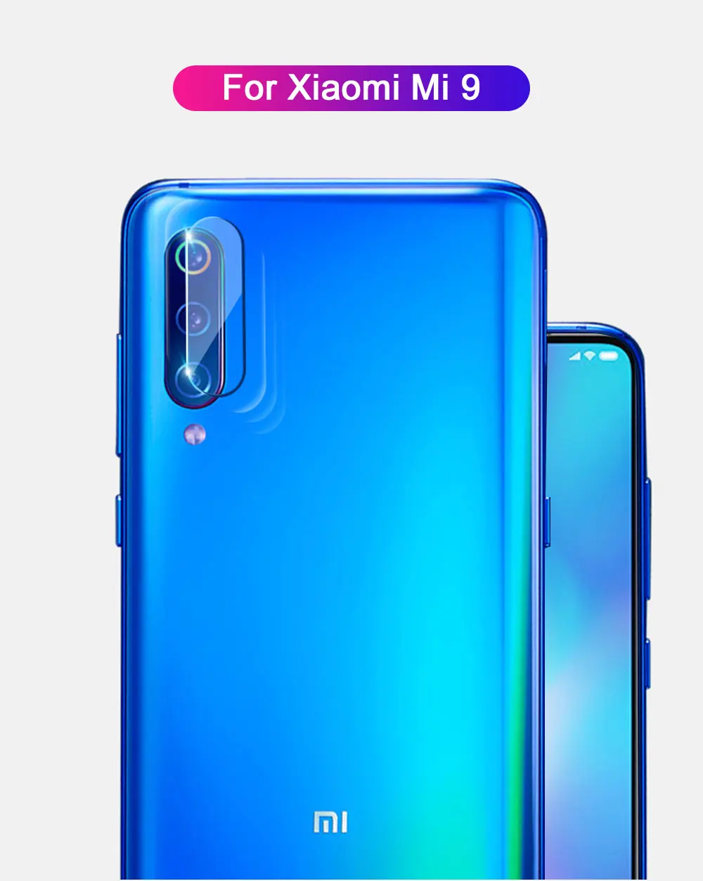 Hacrin стекло для Xiaomi Mi 9 Lite закаленное стекло объектив камеры ультра тонкий Анти-взрыв протектор экрана пленка для Xiaomi Mi 9 SE