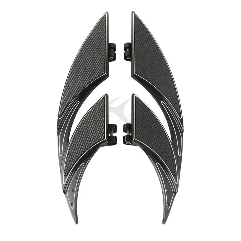 

Front Billet Foot Board & Driver Floorboards For Harley Touring Softail FLT FLHT 1986-UP