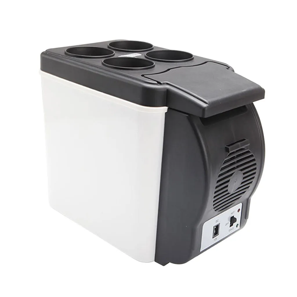 

Rundong 2019 Mini Fridge 12v 6L Car Small Refrigerator Compact Cooler Warmer Semiconductor Refrigeration System June 14 P35