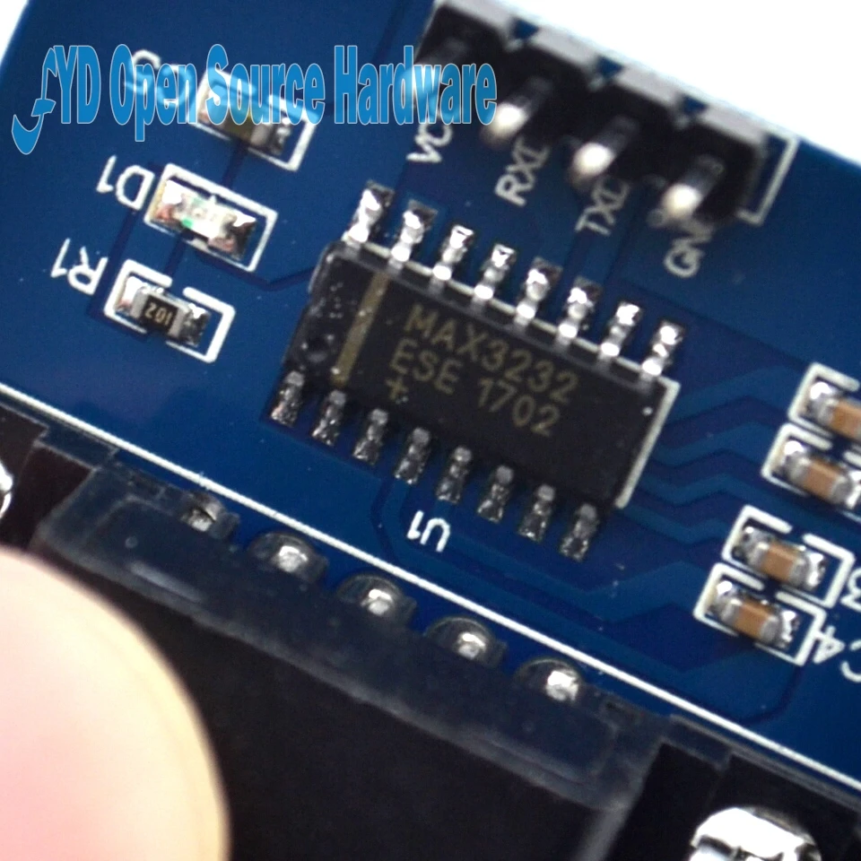 Модуль преобразователя RS232 в TTL плата серийного порта COM MAX3232 MAX232CSE 5 шт.|rs232 ttl|board
