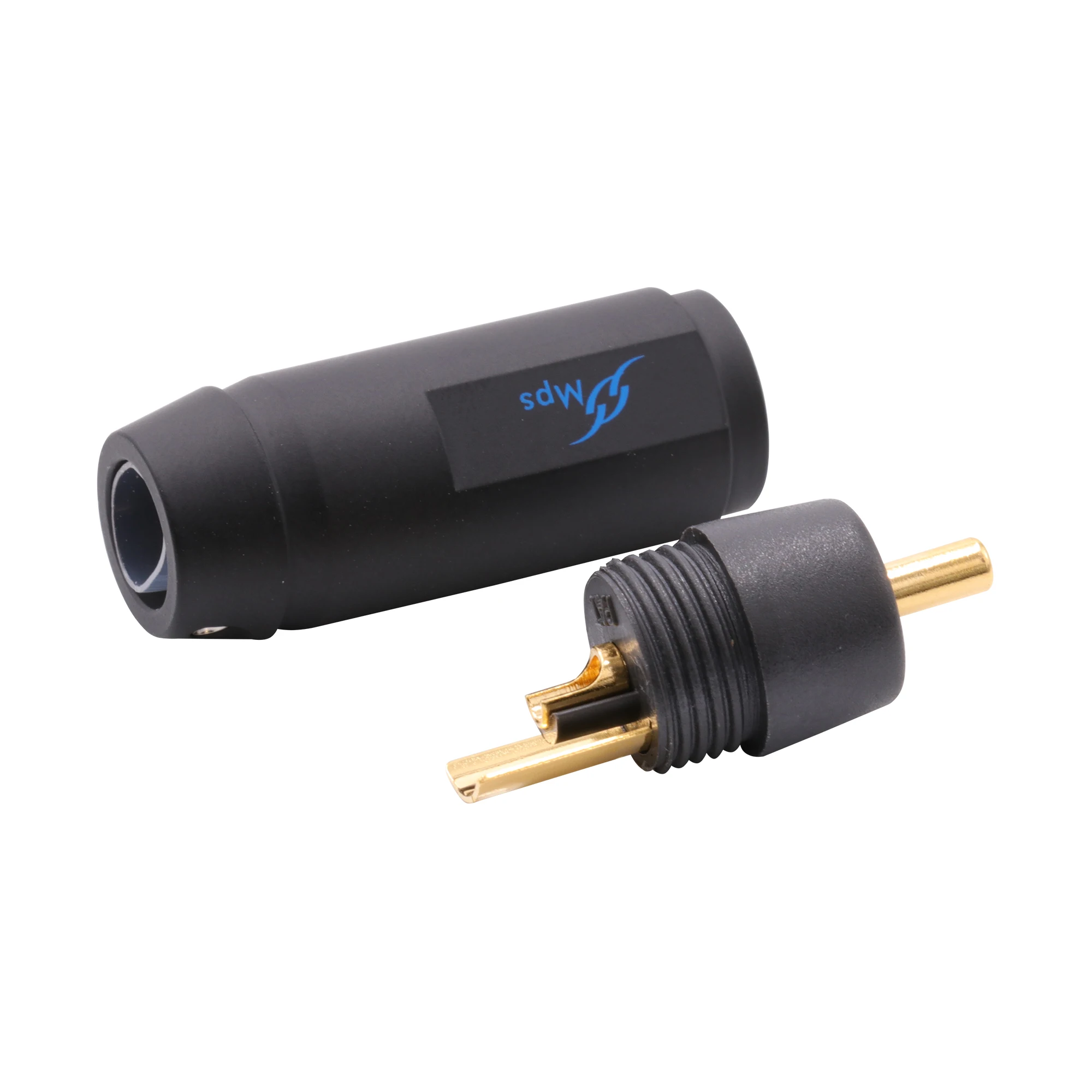 MPS RCA Штекерный разъем сигнала для CD DVD усилителя DAC Новый позолоченный/родиевый
