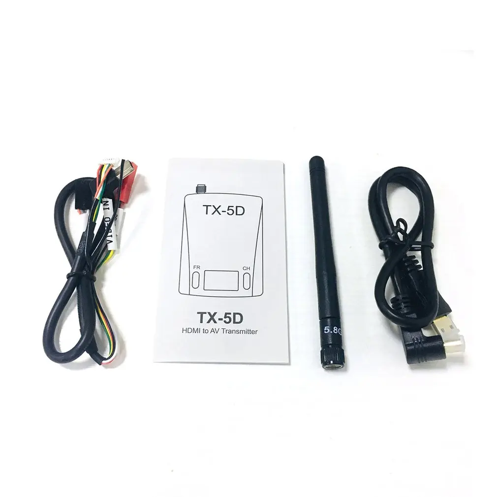 

Skyzone TX-5D FPV 5.8Ghz 600mW 32 Channel Wireless Transmitter HDMI to AV CVBS For FPV Receiver