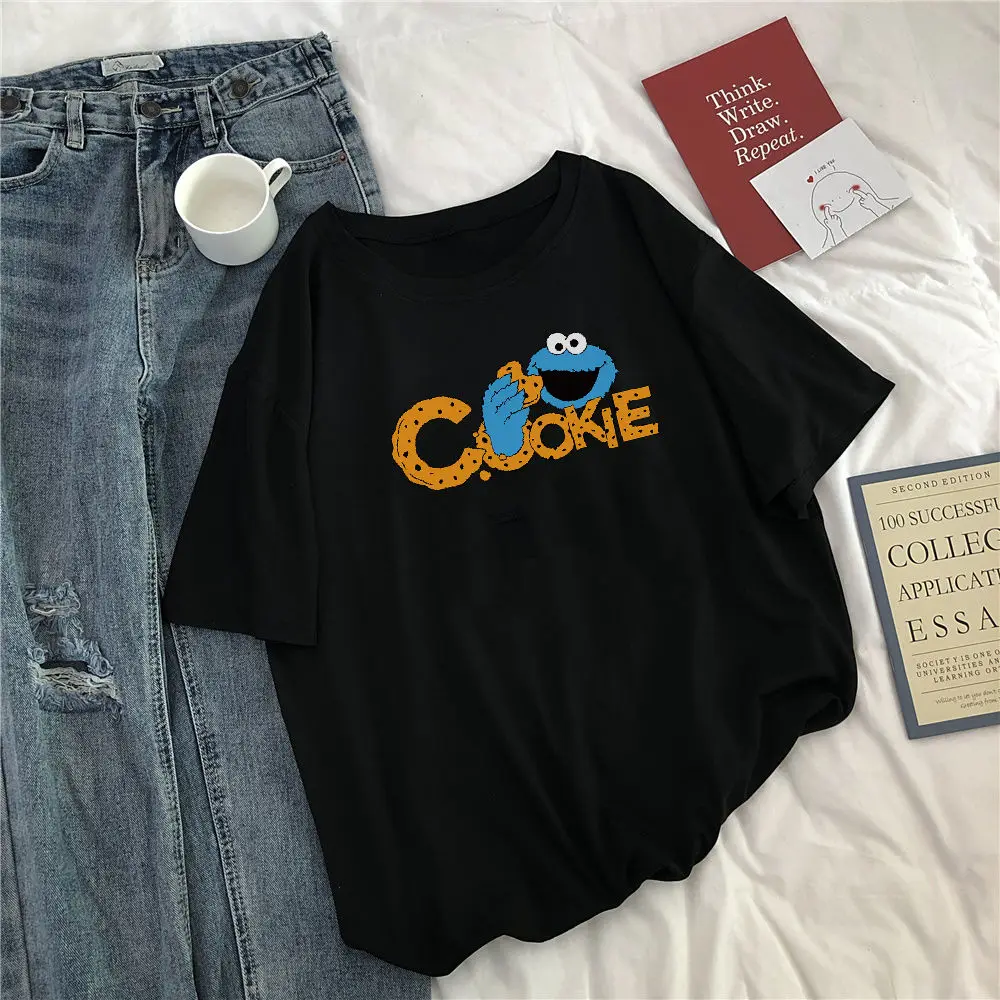 

2019 hot Cartoon Print women T Shirts Fashions clothing Streetwear oversize Tshirt T Shirt Hop T-Shirt Summer top tees S-2XL