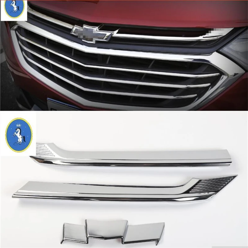 Автоаксессуары Yimaautotrims лицевая решетка гриль крышка панели обшивка 3 шт. подходит