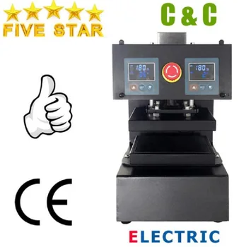 

15x20cm 6x8inch Dual Heating Plates Digital LCD Controller Electric Auto Rosin Press Oil Extractor Heat Press Machine No.AUP10