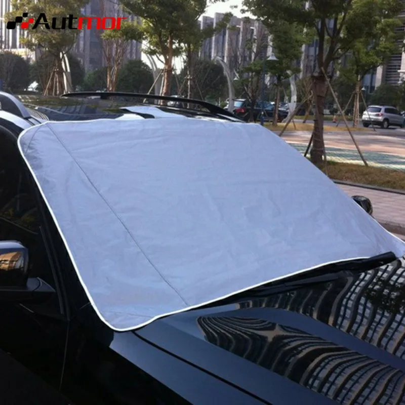 163cm*96cm Waterproof Car Windshield Cover Car Windshield Shade With