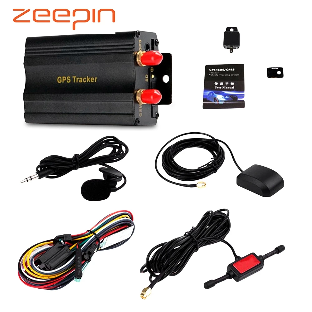 

12V Car GPS Tracker SMS GPRS Mini Over speed Alarm Location Real-time Tracking Locator Anti-theft for Vehicle Kid Elder Pet