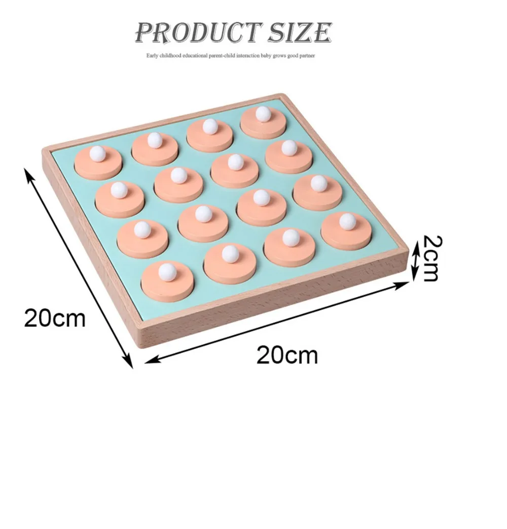 Детские головоломки раннего обучения игрушки деревянные памяти шахматы памяти обучающая игра шахматы