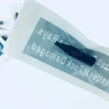 Fresshipping 50 шт./партия черные 5RL пластиковые наконечники для постоянного макияжа машинка для татуажа Biotouch Mosaic Татуировка пистолет