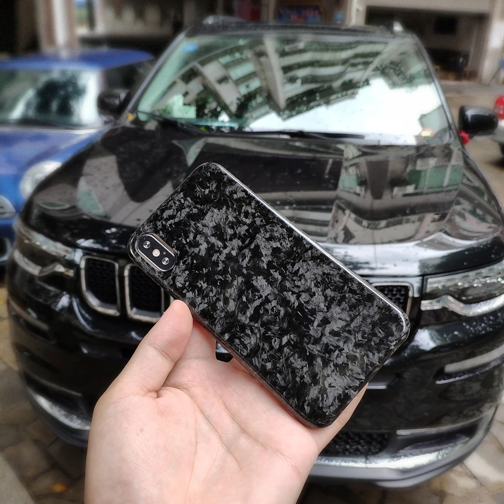 

Full Forged Composite Real Carbon Fiber Case for iPhone X XS XR Cover Luxury Glossy Pattern for Apple iPhone XS Max Mobile Case