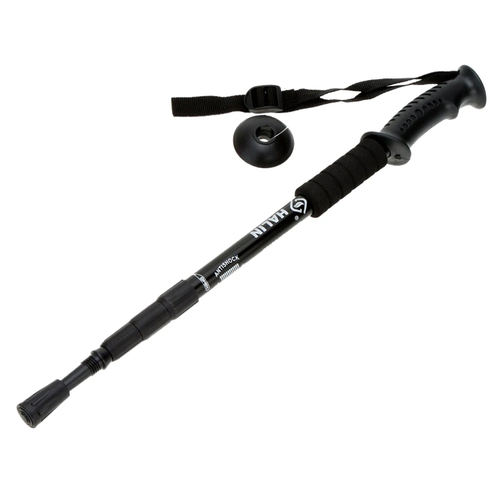 6061 Alpenstock Hiking pole Adjustable aluminum alloy telescoping