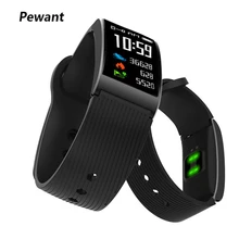 Pewant смарт-браслет с Bluetooth 4,0 монитор сердечного ритма Фитнес браслет IP68 Водонепроницаемый браслет для iOS и Android