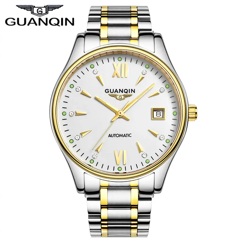 

Full Steel Business Luxury Brand Name Automatic Mechanical Watch Self Wind Men Dress Wristwatches Free Shipping 2014 New