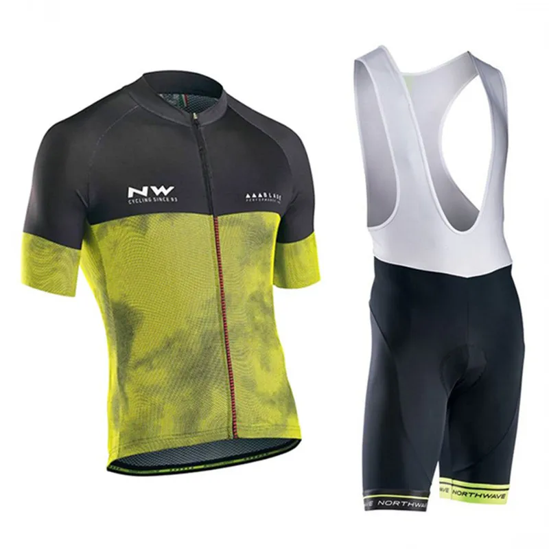 

2019 NW Pro Team Cycling Jersey Set Ropa Ciclismo Bicycle Cycle Clothing Mallot Ropa Ciclismo bike clothes Bib Shorts #524