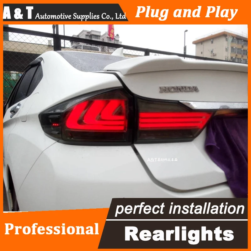 Car Styling Accessories for honda city rear Lights 2015 led TailLight