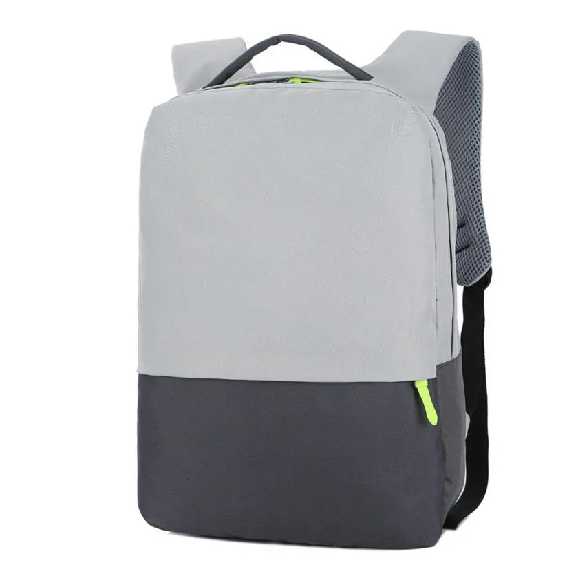 Waterproof Men's 15 inch laptop backpack computer male school backpacks rucksacks leisure for teenage mochila Escolar Gray Bag