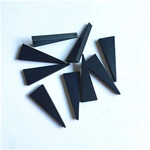 Новое поступление! 40x14 мм 200 шт./лот экологическая краска длинная треугольная деревянная подвеска для изготовления ювелирных изделий DIY(дизайн как показано на рисунке - Цвет: navy blue