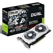 ASUS GTX1050ti DUAL-GTX1050TI-4G desktop computer graphics card 4g computing