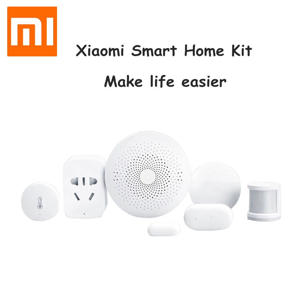 Xiaomi mijia 6in1 Smart Security Set Body Temperature Humidity Sensor Switch 